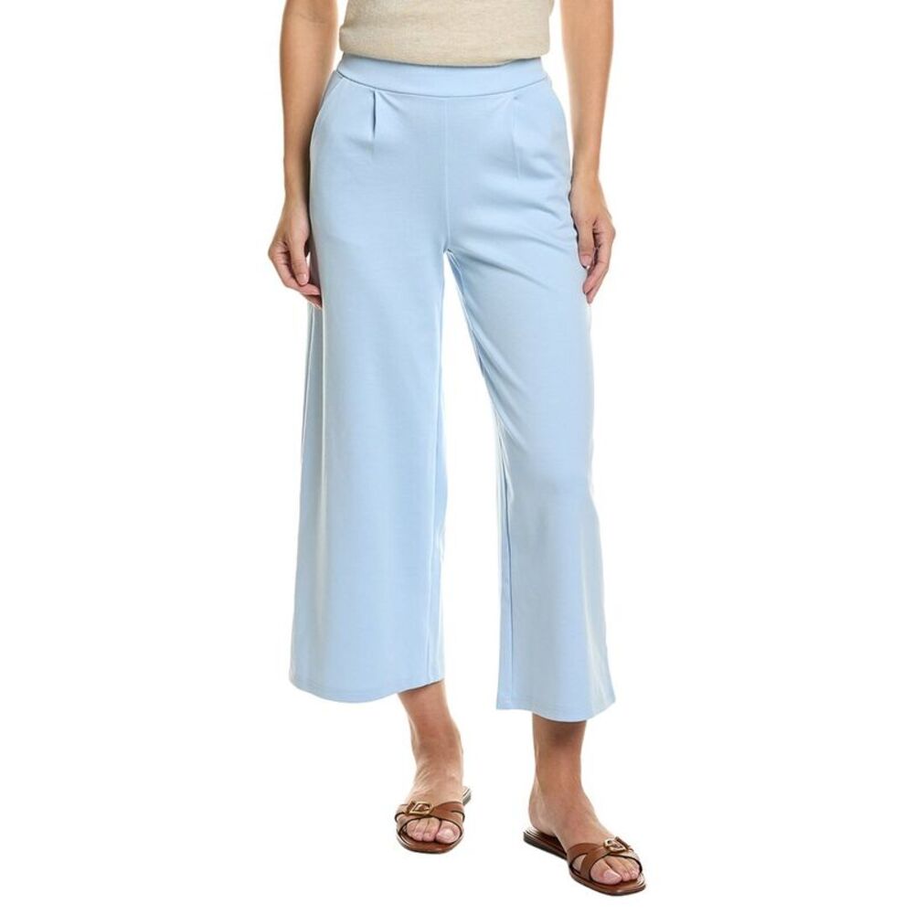 Ichi Womens Ihkate Sus Wide Leg Pant, Blue